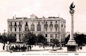 2801- Constantine - Place de la Breche - Poste - 1933